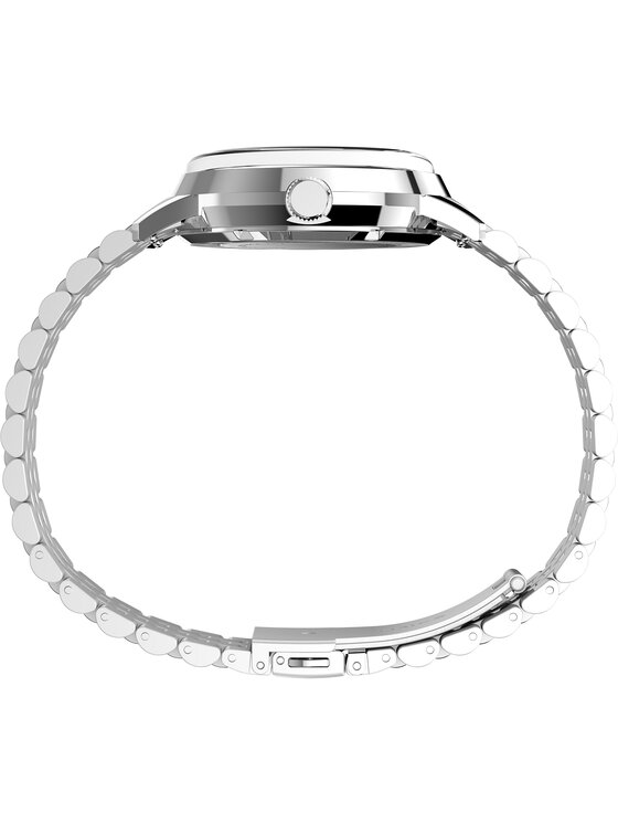 Timex Timex Zegarek TW2W93200 Srebrny