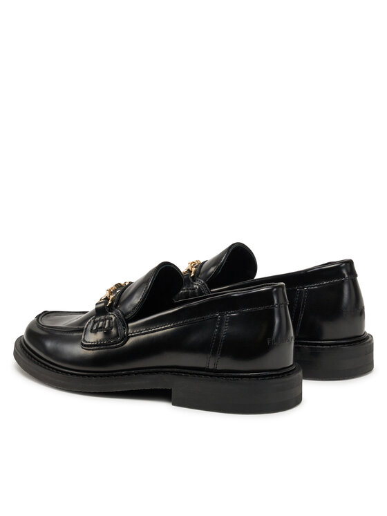 Filling Pieces Filling Pieces Mokasinke Polido 44233191847 Crna