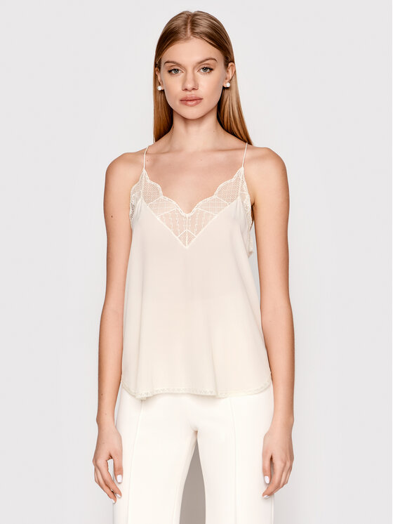 Zadig&Voltaire Zadig&Voltaire Top Christy WWCR00014 Beżowy Loose Fit