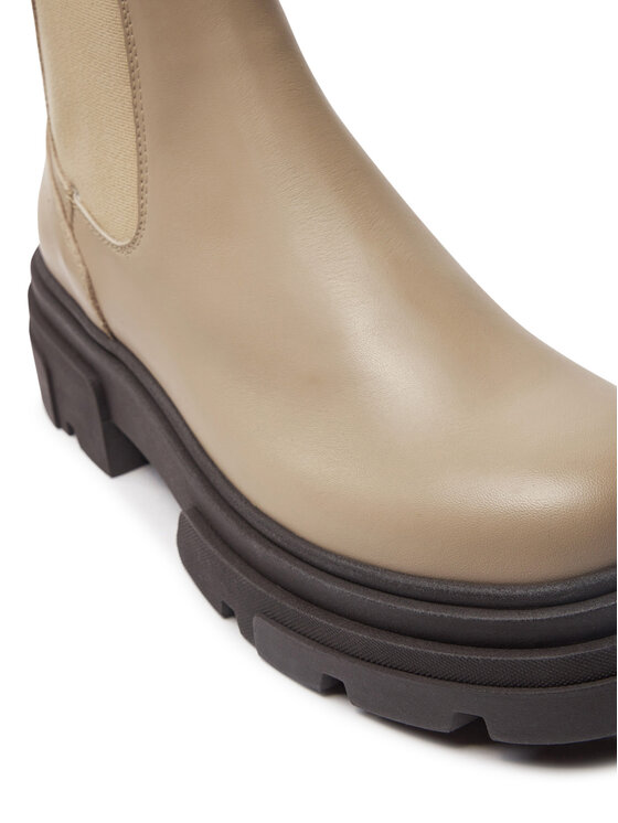 Tommy Hilfiger Tommy Hilfiger Боти тип челси Combat FW0FW08089 Бежов