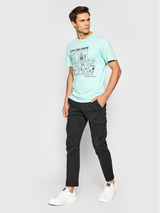 United Colors Of Benetton Pantaloni di tessuto 4L6V55J98 Nero Regular Fit •  Modivo.it