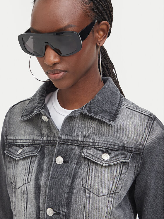 Juicy Couture Juicy Couture Geacă de blugi JCDIJ126957 Gri Regular Fit