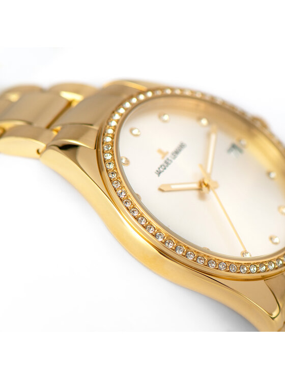 Jacques Lemans Jacques Lemans Zegarek 1-2133C Złoty