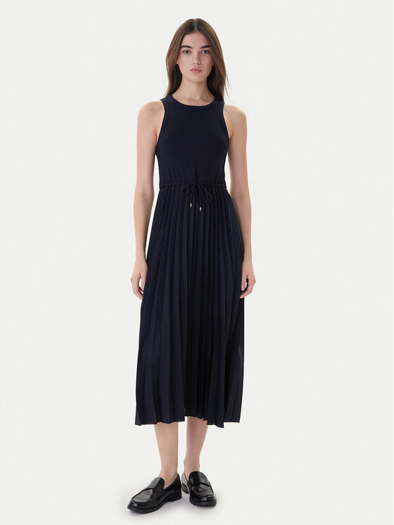 Tommy Hilfiger Tommy Hilfiger Každodenní šaty WW0WW39342 Tmavomodrá Regular Fit