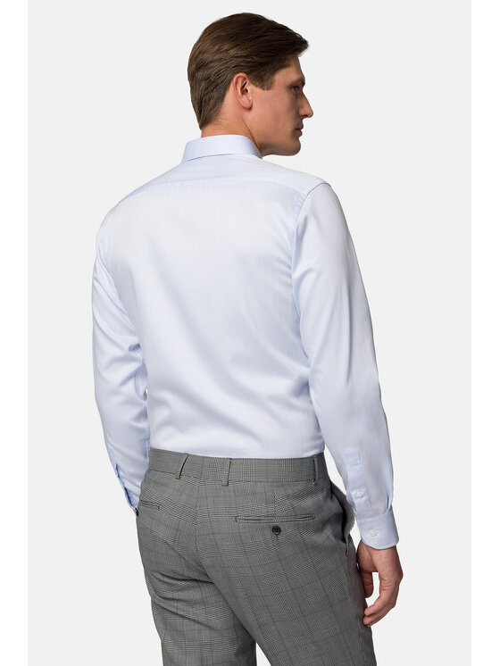 Lancerto Lancerto Koszula Evita KO073123000034 Błękitny Slim Fit