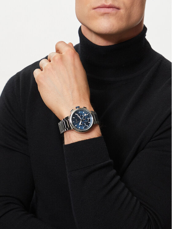 BOSS Boss Laikrodis One 1513999 Sidabrinė