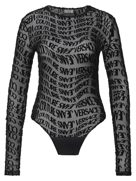 Versace Jeans Couture Versace Jeans Couture Bodi 79HAM221 JS490 Črna Slim Fit