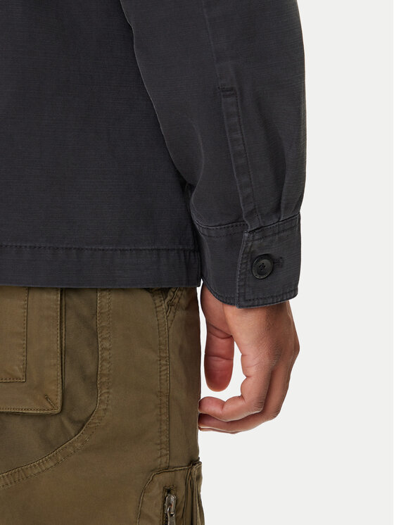 Aeronautica Militare Aeronautica Militare Prijelazna jakna 252AC0036UCT04233 Crna Regular Fit