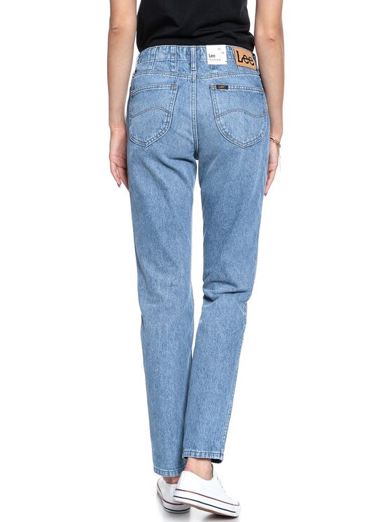 Lee Lee Jeans TAILORED MOM Blu Regular Fit