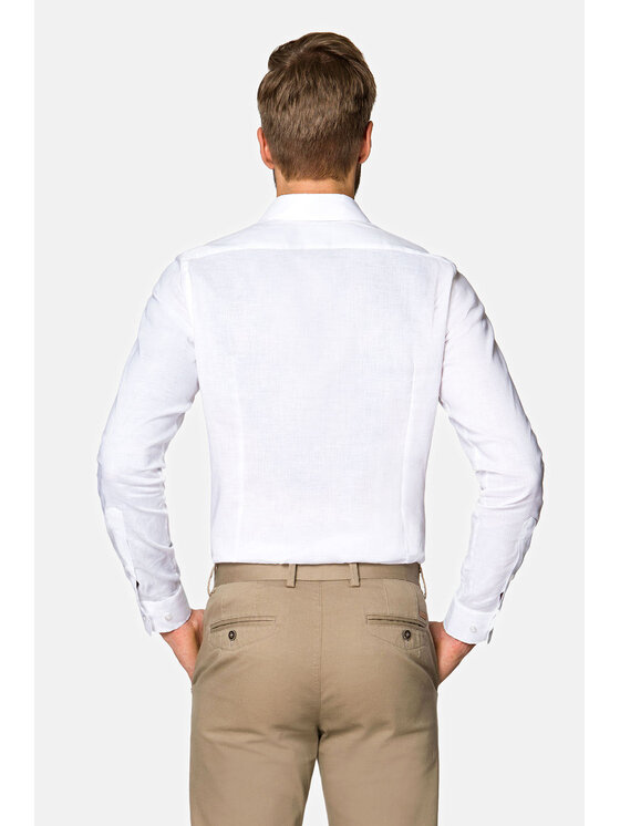 Lancerto Lancerto Koszula Astrid 2 KO051120000129 Biały Slim Fit