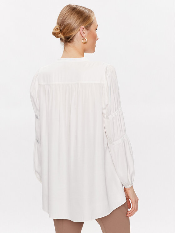Marc Aurel Marc Aurel Cămașă 6066 1000 93144 Alb Relaxed Fit