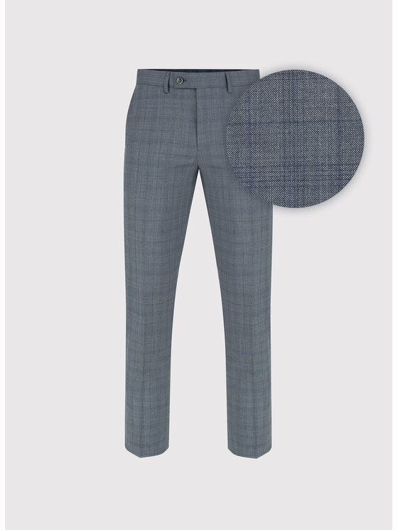 Pako Lorente Pako Lorente Spodnie garniturowe P26WF-6G-003 Szary Slim Fit