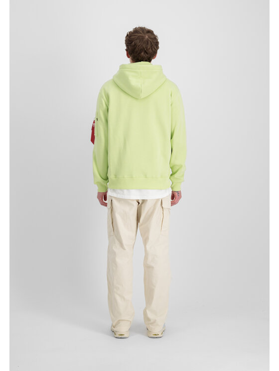 Alpha Industries Alpha Industries Bluza Metal Plate Hoodie Żółty Regular Fit