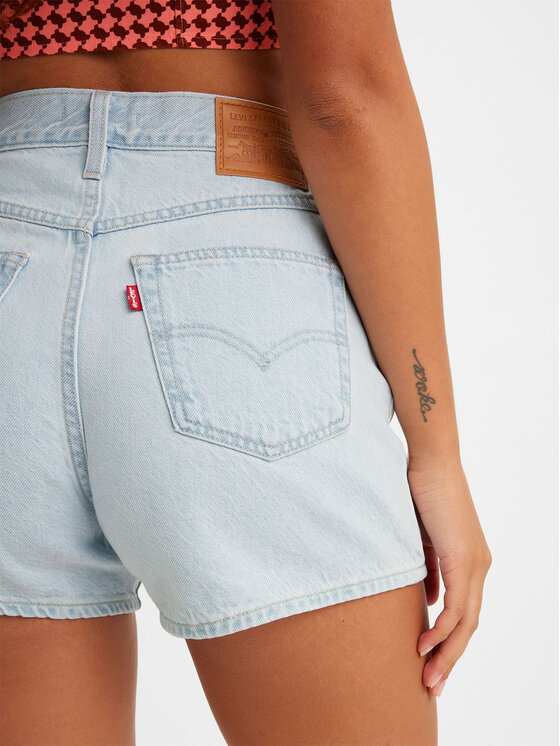 Levi's® Levi's® Jeans kratke hlače 80'S A46950004 Svetlo modra Loose Fit