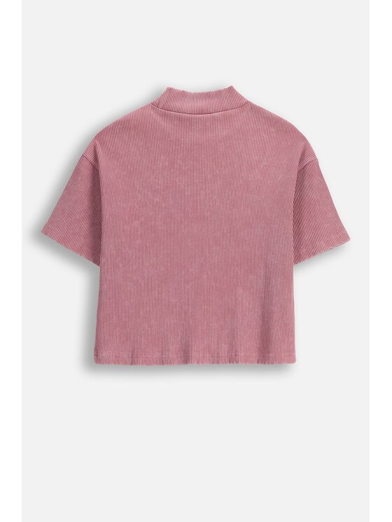 Coccodrillo Coccodrillo T-Shirt ZC5143901CGJ-033 Różowy Regular Fit