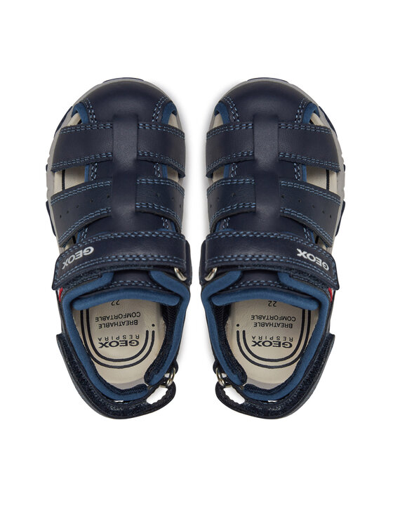 Geox Geox Sandały B Sandal Flaffee Boy B4559B 08515 C4002 M Granatowy
