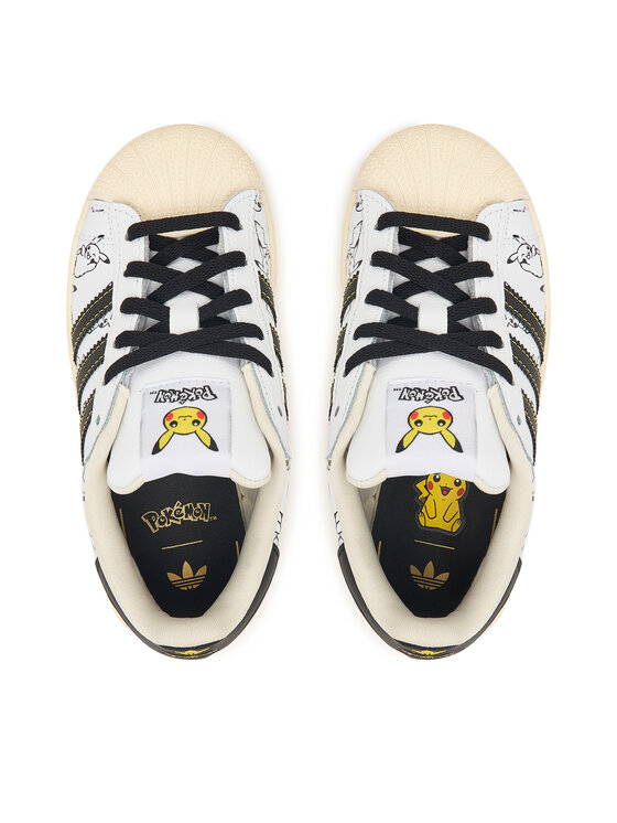 adidas adidas Tenisice Pokemon Superstar II KJ5612 Bijela