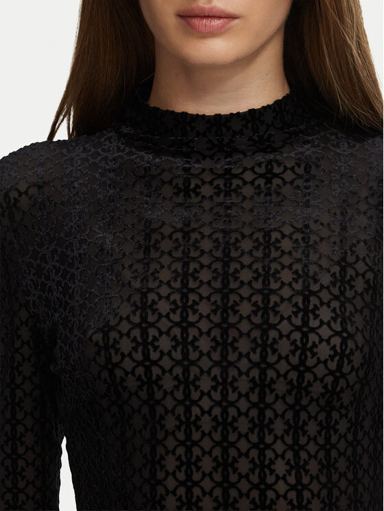 Guess Guess Abito da cocktail O6BK04 K5046 Nero Slim Fit