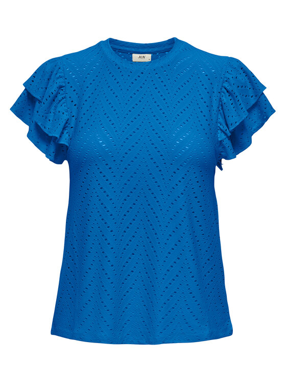 JDY JDY Blúzka Carla 15351452 Modrá Regular Fit