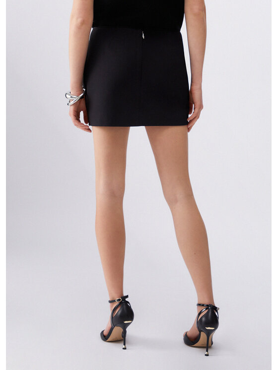 Liu Jo Liu Jo Spódnica mini PA6010T252722222 Czarny Regular Fit