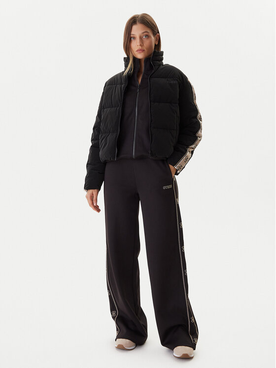 Guess Guess Ziemas jaka V5BL11 WGYC2 Melns Regular Fit