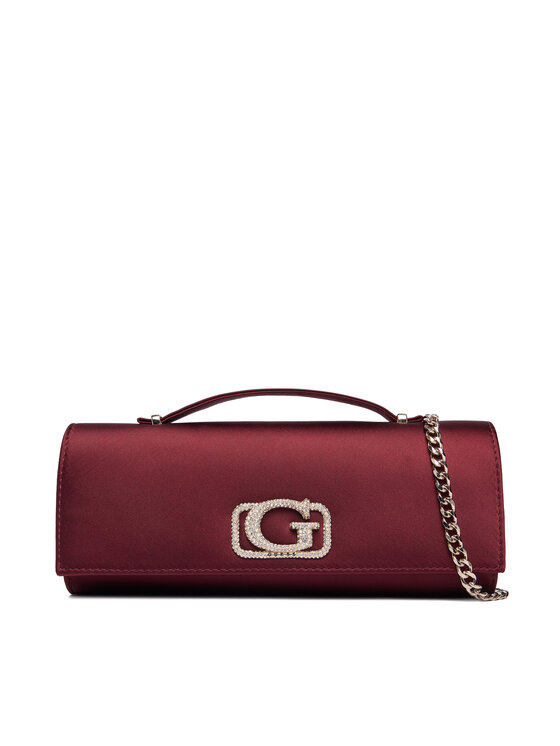 Guess Guess Kabelka Zalina Mini HWSE93 50720 Bordó