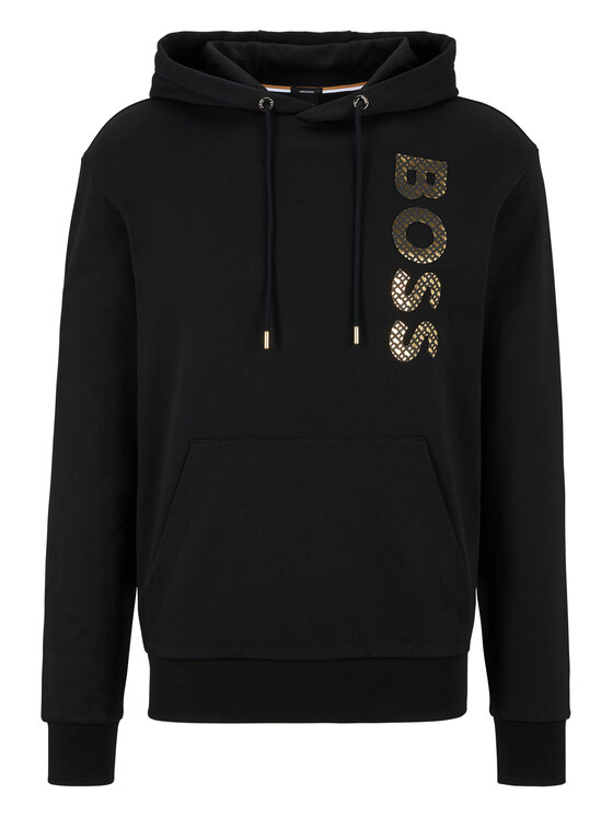 BOSS Boss Džemperis 50481746 Juoda Regular Fit