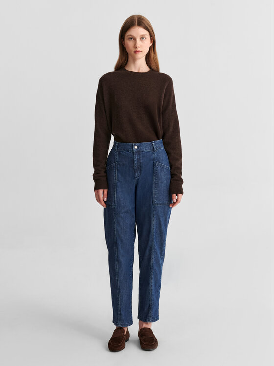 TATUUM TATUUM Jeansy CAMILE Granatowy Casual Fit