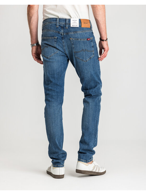 Mustang Mustang Jeansy OREGON SLIM Niebieski Slim Fit
