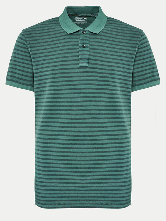 Blend Polokošeľa 20716908 Zelená Regular Fit