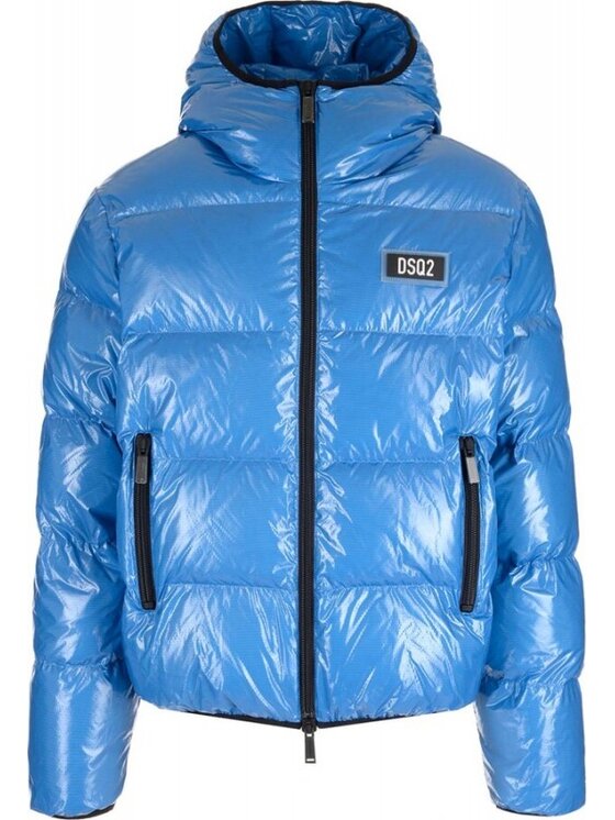 Dsquared2 Dsquared2 Vatovaná bunda S74AM1447 S54056 519 Modrá Regular Fit