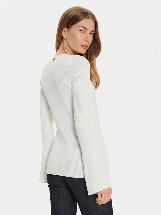 TWINSET TWINSET Džemper 242TT3023 Écru Slim Fit