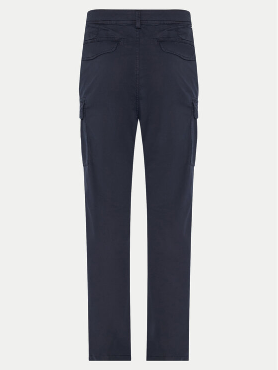 Napapijri Napapijri Kalhoty z materiálu NP0A4IDQ1761 Tmavomodrá Regular Fit