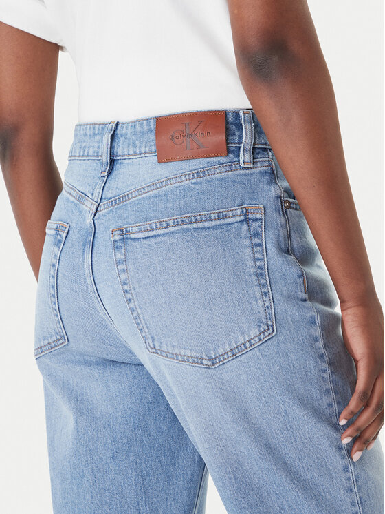 Calvin Klein Jeans Calvin Klein Jeans Džínsy LV047E787G Modrá Mom Fit