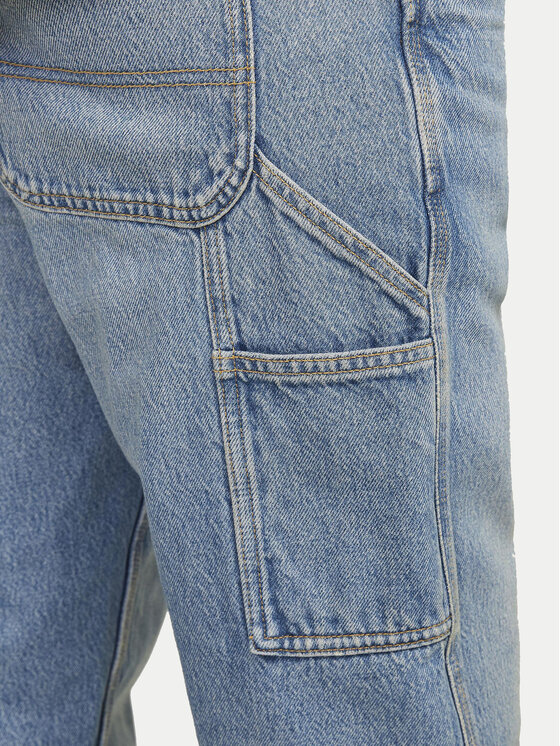 Jack&Jones Jack&Jones Jeans hlače Eddie 12261926 Modra Loose Fit