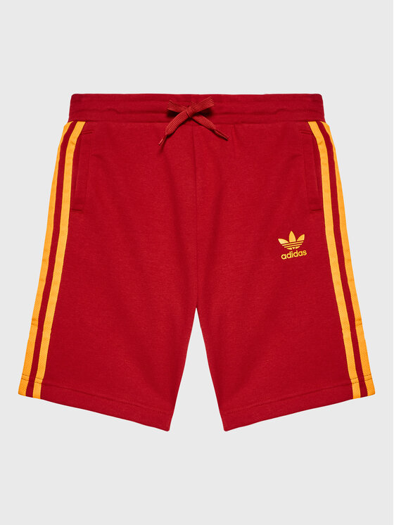 adidas Pantaloni scurți sport adicolor HL9414 Roșu Regular Fit