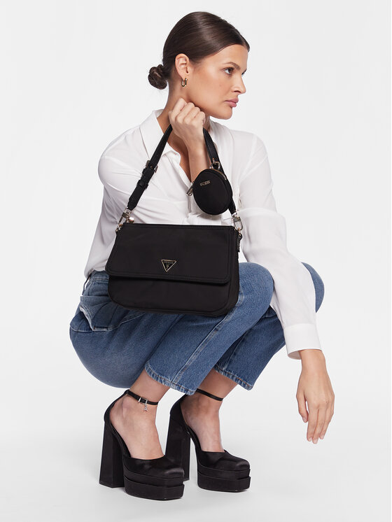 Guess Guess Rankinė Eco Gemma (EYG) HWEYG8 39518 Juoda