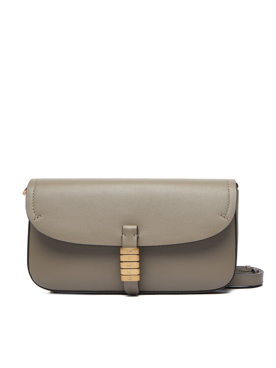 PINKO PINKO Rankinė Saddle Flat AI 25-26 PCPL 105349 A1ZX Pilka