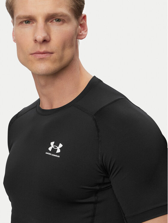 Under Armour Under Armour Koszulka techniczna Ua HeatGear 1361518 Czarny Slim Fit