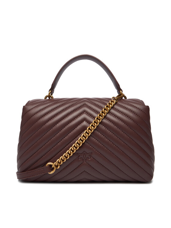 PINKO PINKO Rankinė Love Lady Puff Classic Cl Al 25-26 PLTT 100043 A0GK Vyšninė