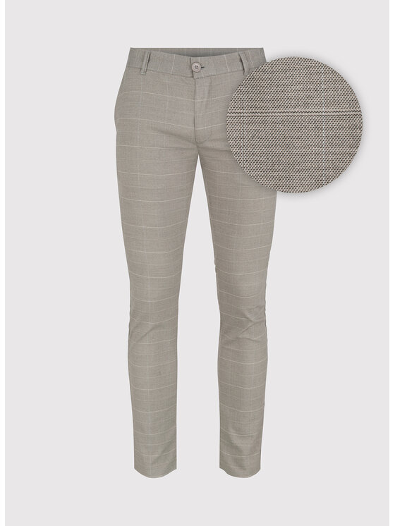 Pako Lorente Pako Lorente Spodnie materiałowe P24SF-WX-002 Beżowy Slim Fit