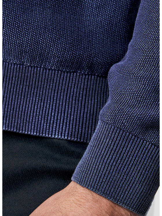 Pako Lorente Pako Lorente Sweter P26SF-2X-001 Granatowy Classic Fit