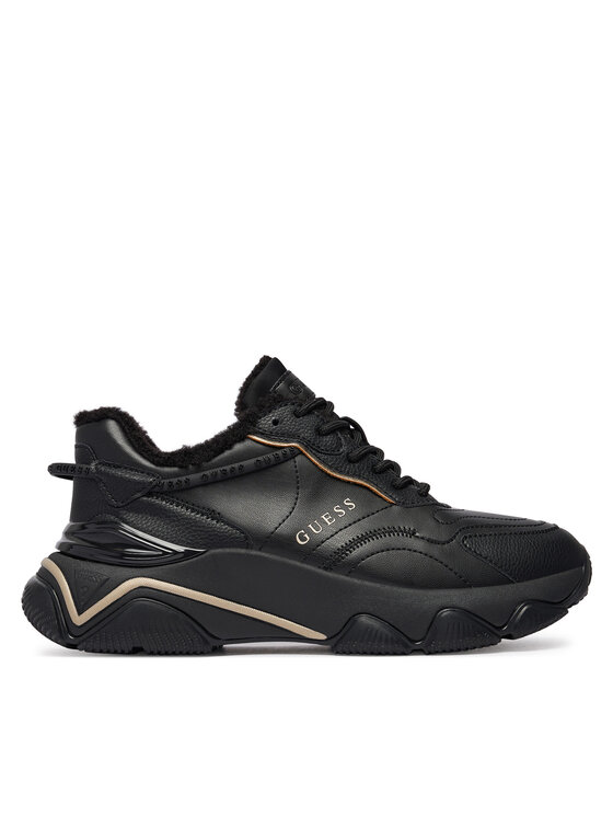 Guess Guess Sneakersy FLFMI4 ELE12 Černá