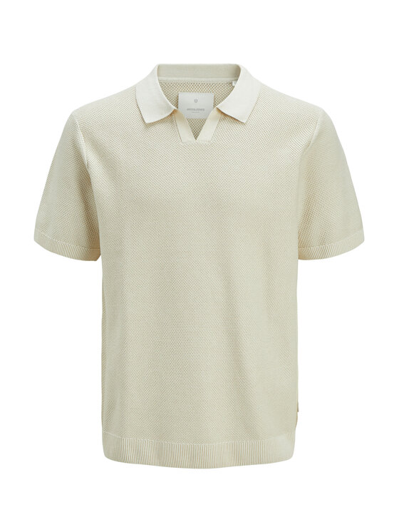 Jack & Jones Jack & Jones Polokošeľa Ceaston 12273012 Béžová Regular Fit