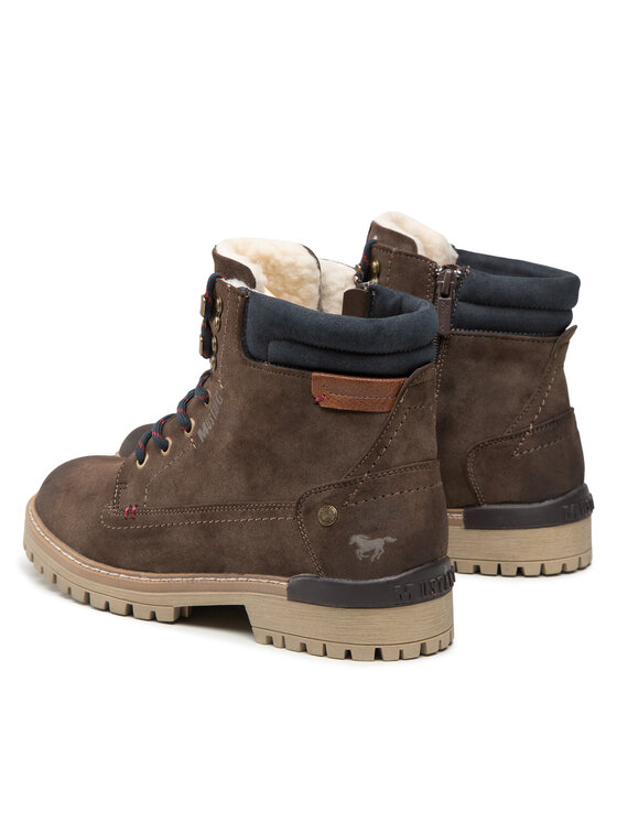 Mustang Mustang Schnürstiefeletten 4142-602-306 Braun