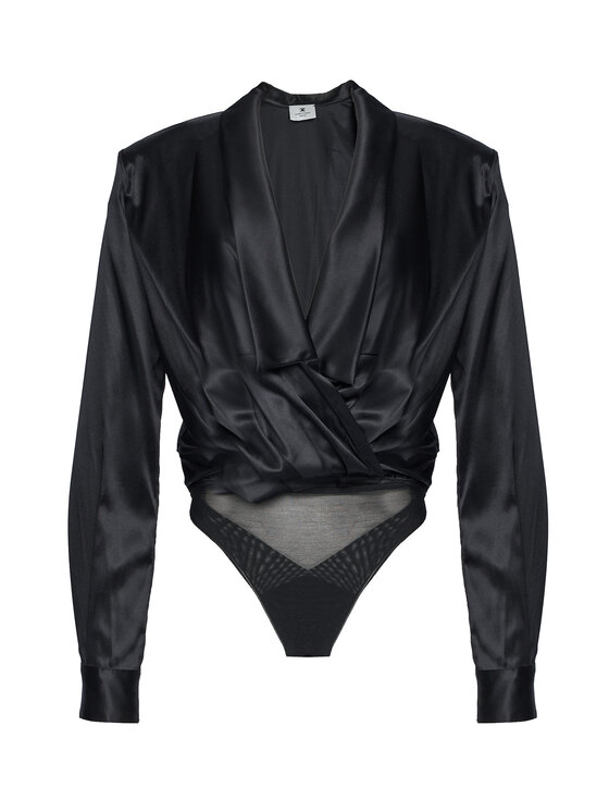 Elisabetta Franchi Elisabetta Franchi κορμάκι CB-007-57E2-V490 Μαύρο Regular Fit
