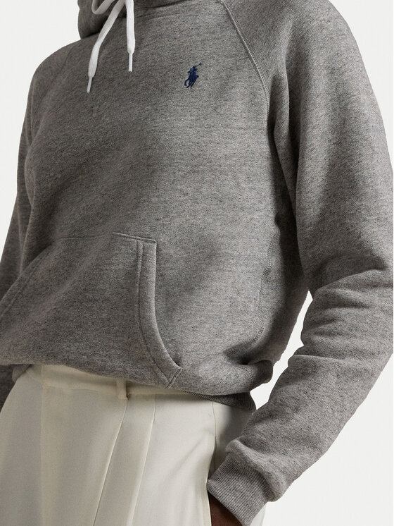 Polo Ralph Lauren Polo Ralph Lauren Džemperis ar kapuci Prl Shrknhd 211943007004 Pelēks Regular Fit