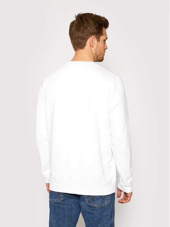 Wrangler Wrangler Felpa BOB MARLEY Soul Rebel Crew W681H1989 112141474 Bianco Regular Fit