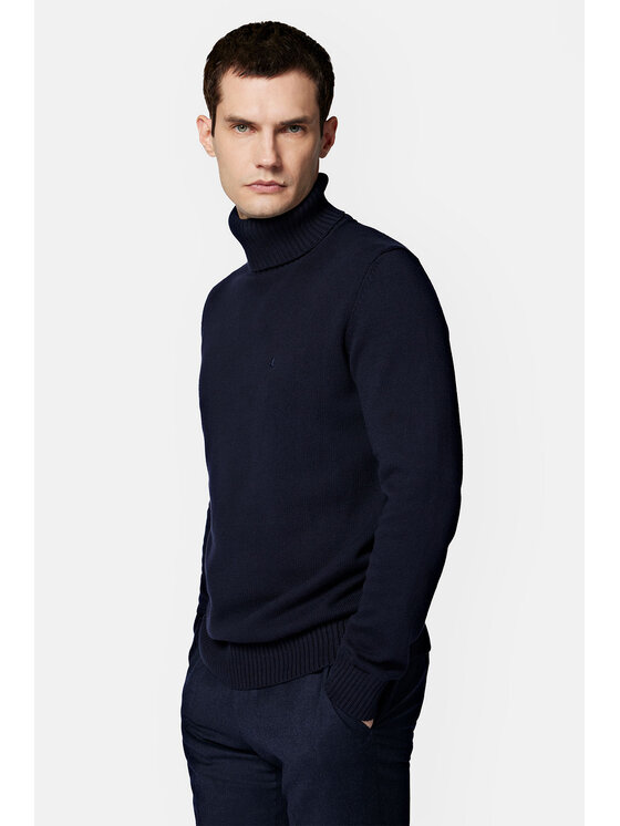 Lancerto Lancerto Golf Forrest SW073223000102 Granatowy Regular Fit