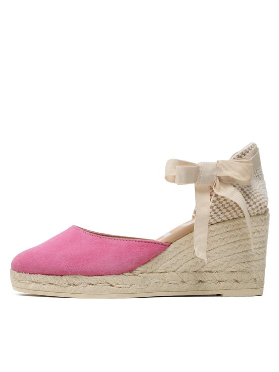 Manebi Manebi Espadrillid Low Wedge Espadrilles R 1.0 WL Roosa